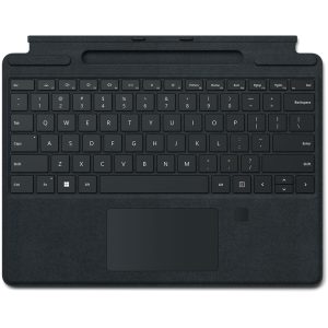 کیبورد تبلت مایکروسافت مدل Signature Keyboard with Fingerprint Reader مناسب برای تبلت مایکروسافت سرفیس Pro 8/Pro 9/Pro 10/Pro 11