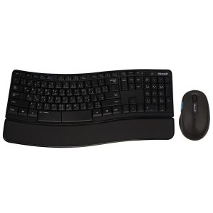 کیبورد و ماوس بی‌سیم مایکروسافت مدل Desktop Sculpt با حروف عربی